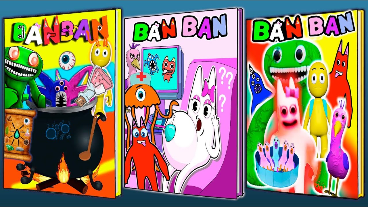 multistory72's tweet card. GARTEN OF BANBAN 24 GAME BOOK Pregnant Banbaleena? Who did she give...