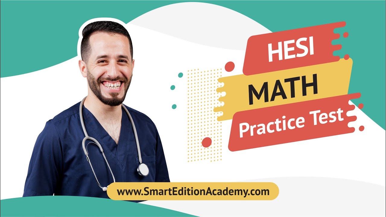 EditionSmart's tweet card. HESI Math Practice Test | HESI A2 Practice Test for Math
