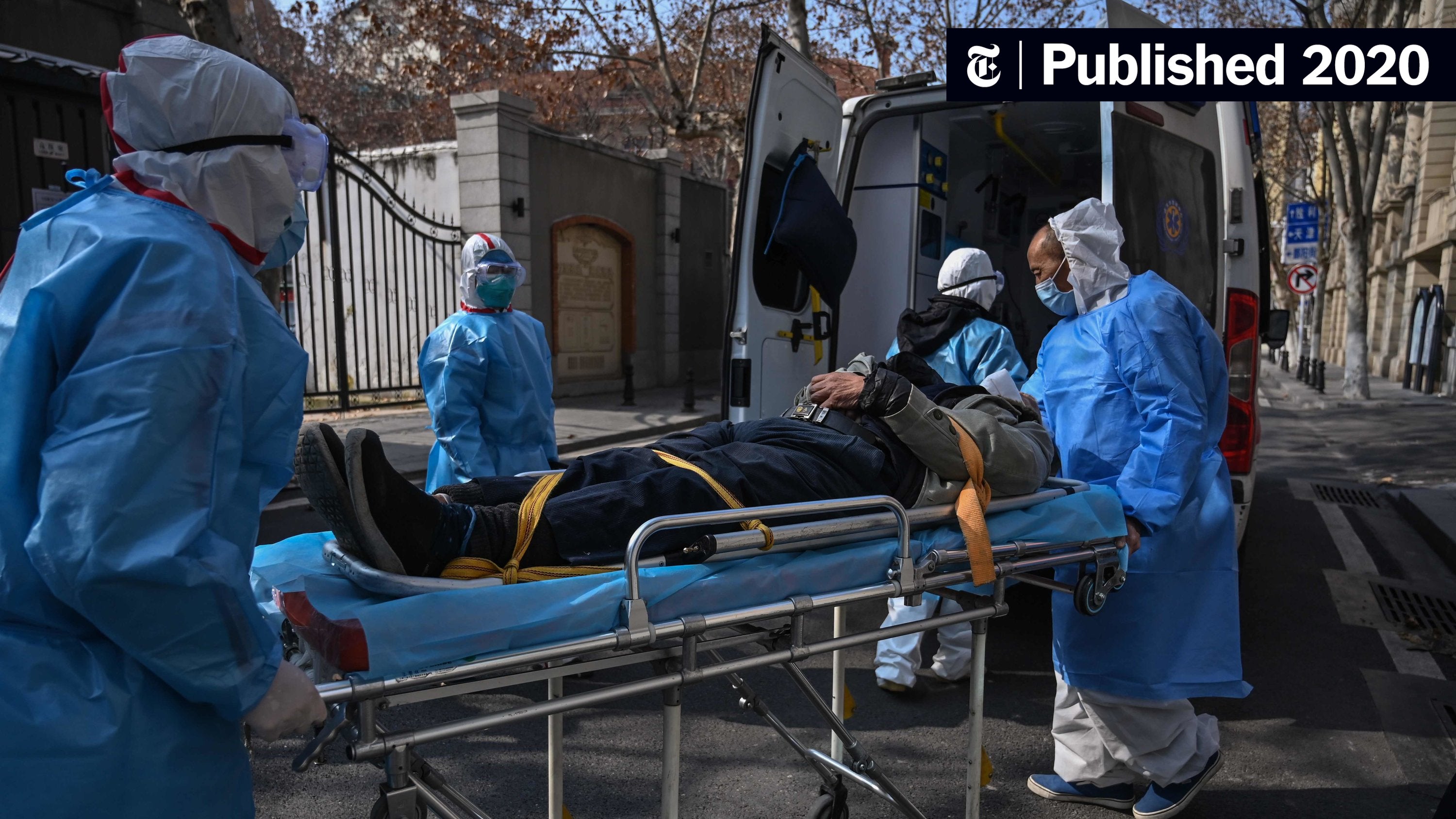 nytimes's tweet card. The United States set its advisory at Level 4, which represents the highest safety risk. The World Health Organization said the virus represents a risk outside of China.