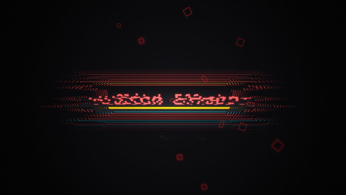 sinasamaki's tweet card. Easily apply sci-fi, cyberpunk effects on to your app