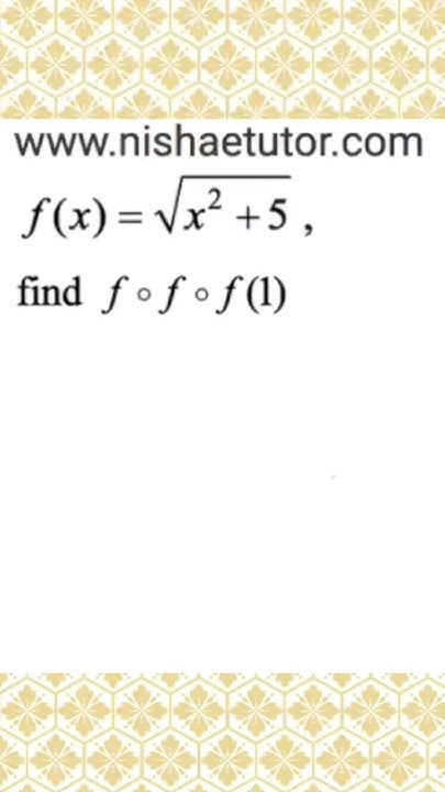 nishaetutor's tweet card. #CompositeFunctions #Function #Composition #SATAlgebra #SATMath...