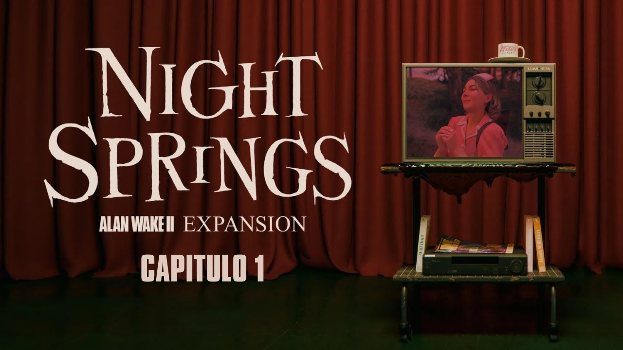 RecalDevGaming's tweet card. Alan Wake 2 | Night Springs DLC/Espansión | Capitulo 1 | Fanática...