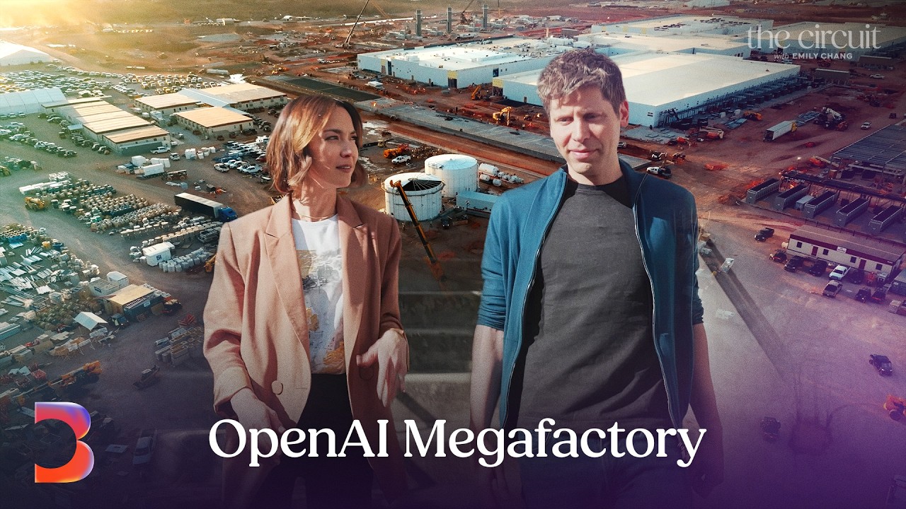 benoit_cto's tweet card. Inside OpenAI's Stargate Megafactory with Sam Altman | The Circuit