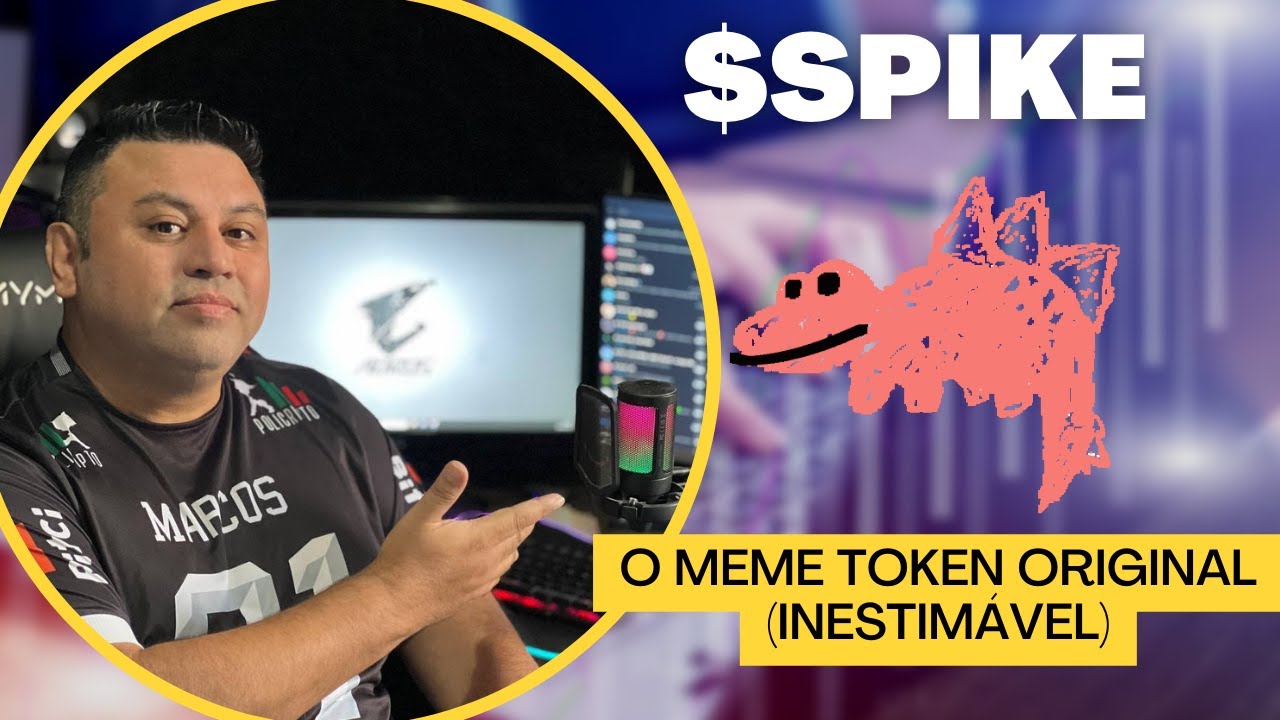 provicoin's tweet card. SPIKE MEME TOKEN ORGINAL NA REDE SOLANA GRANDES PROJEÇÕES PARA OS...