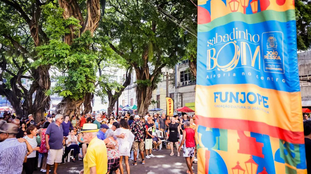 paraiba_ja's tweet card. Grupo vai apresentar um repertório cheio de novidades, incluindo sucessos de Jackson do Pandeiro, Zeca Pagodinho, Alcione e Noite Ilustrada.