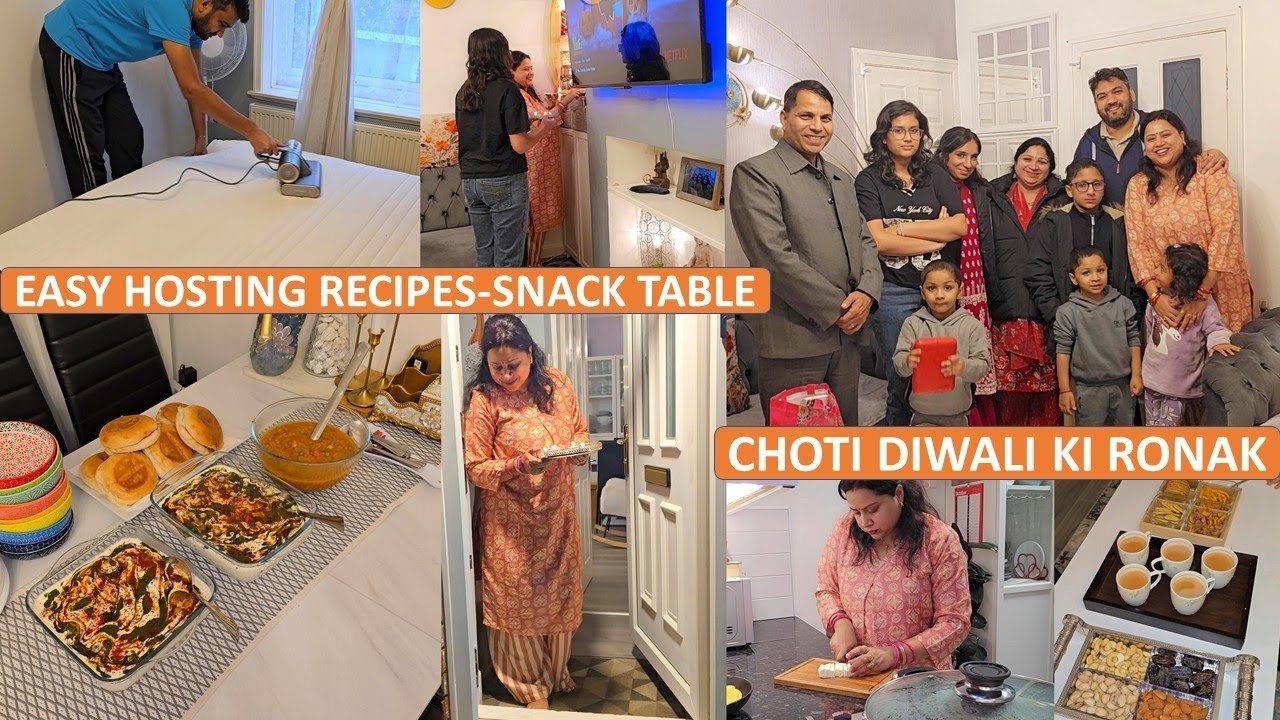 DeepsAIOChannel's tweet card. Choti Diwali Ki Badi Khushiya - Cleaning, Organizing & Hosting |...