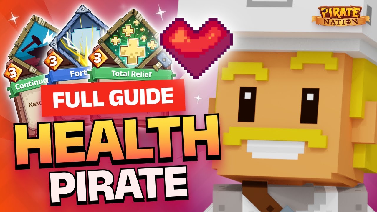 PirateNation's tweet card. Health Pirate Strategy: Dominate Pirate Nation’s Toughest Battles!