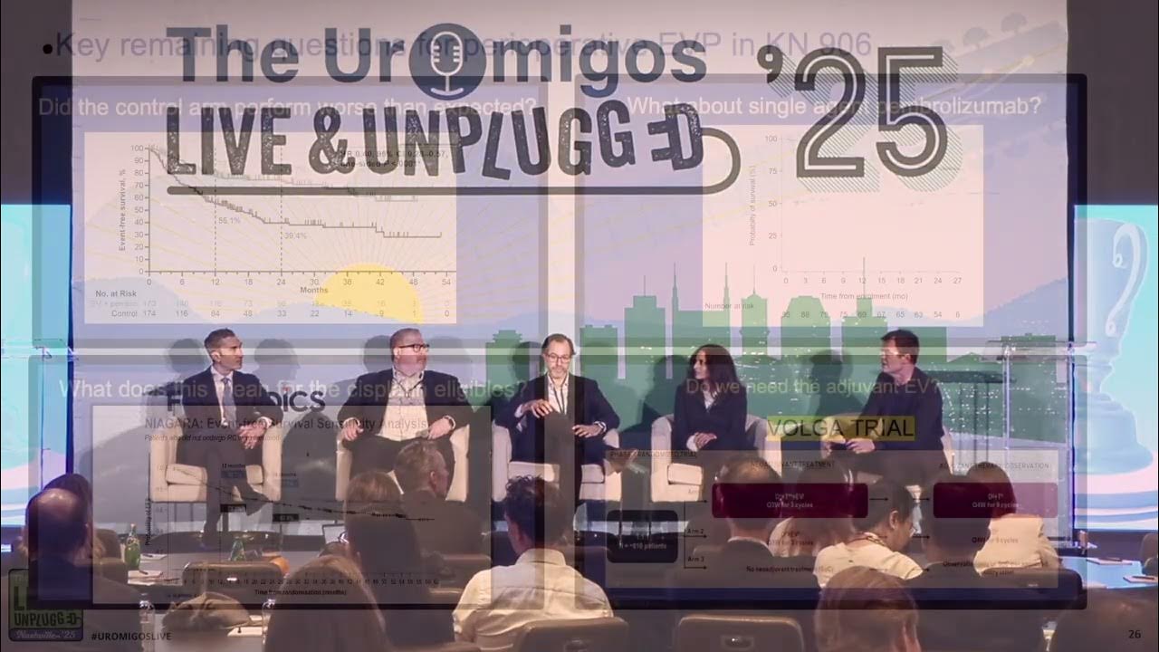 tompowles1's tweet card. UromigosLive 2025 - Peri-operative Therapy in Urothelial Cancer