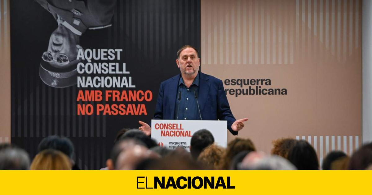 elnacionalcat's tweet card. El líder d’ERC carrega contra el Suprem, alerta de qui vol “passar pàgina” i reivindica un projecte útil per al país