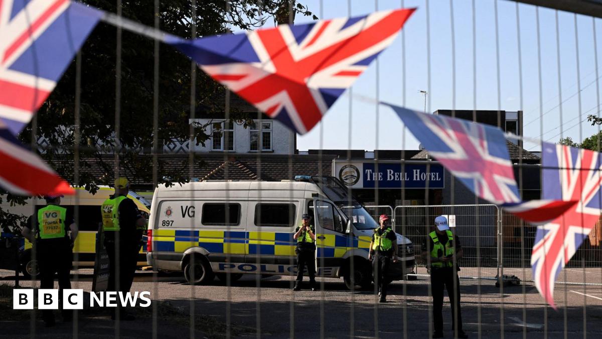 MarkScrumpy's tweet card. Joshua Meadows also admits to possessing cannabis at a protest about asylum seekers at The Bell Hotel.