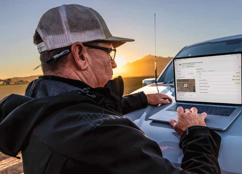 revistamt1's tweet card. Sistema possibilita diagnósticos e reprogramação de máquinas diretamente pelos produtores ou técnicos