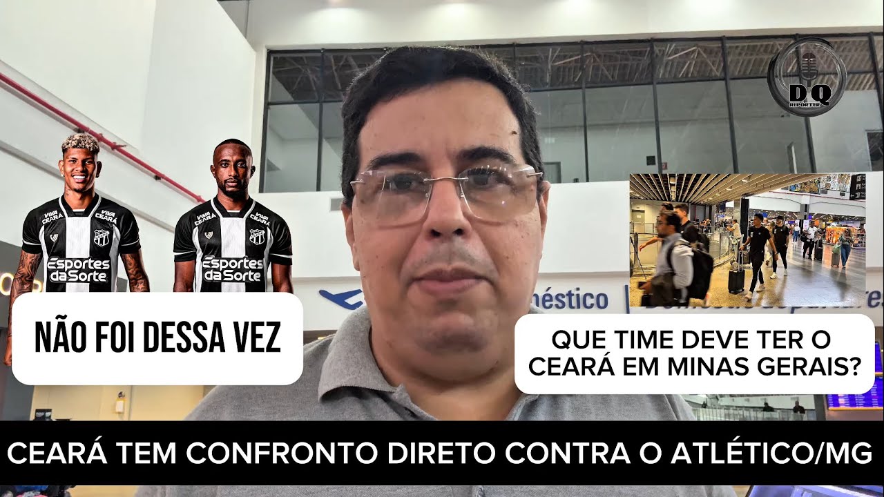 ReporterDanilo's tweet card. CEARÁ ENFRENTA O ATLÉTICO/MG PRECISANDO DE PONTOS MESMO FORA DE CASA...