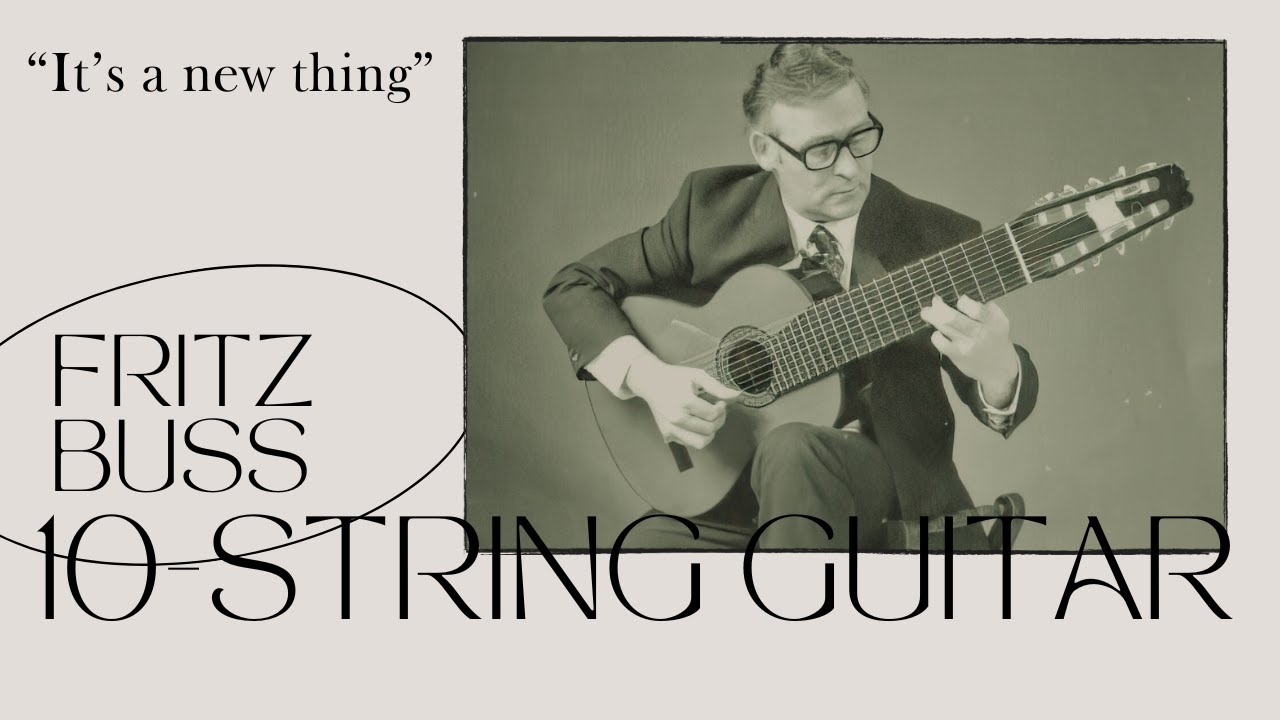10StringV's tweet card. Fritz Buss on the 10-string Guitar of Narciso Yepes – from my...