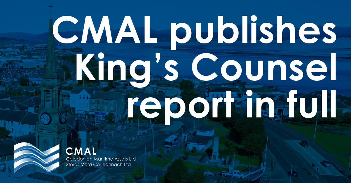 CompassChambers's tweet card. Report released: independent investigation into allegations of fraud and rigging of the Hull 801 and 802 contracts