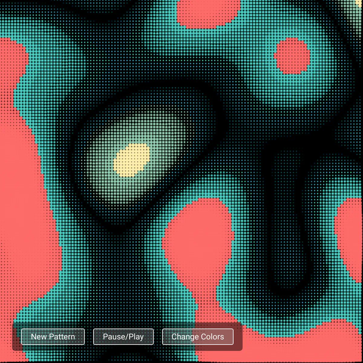 rhythrosalabs's tweet card. Experimental Art Visualizer