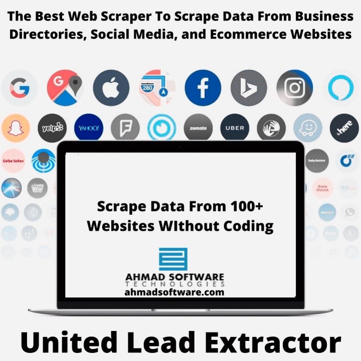rani_raheela's tweet card. With United Lead Scraper, you can search, extract, or scrape web data from the internet or multiple websites in seconds without wasting time on testing other we