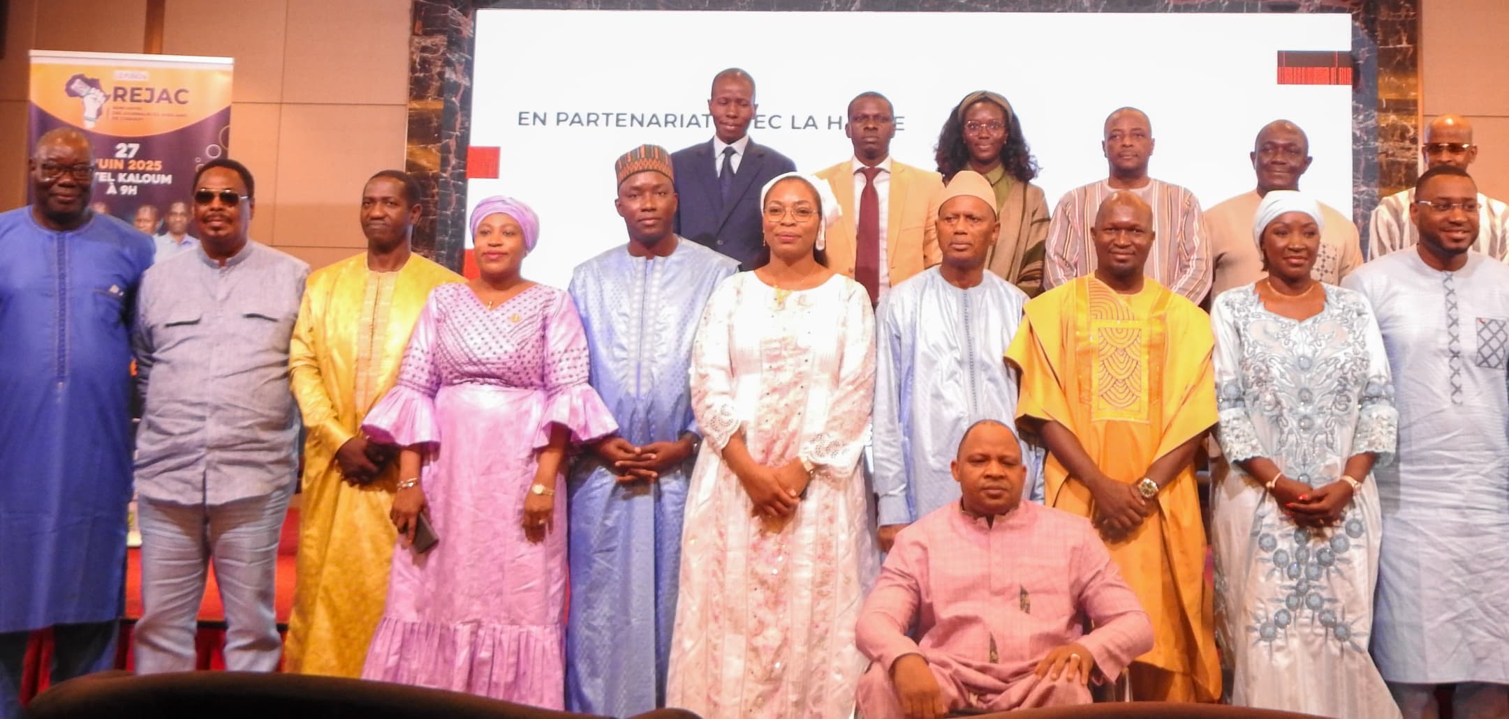 ecofinancegn's tweet card. La ministre des Postes et Télécommunications Rose Pola Pricemou a ouvert, le 27 juin 2025 à Conakry, la première édition de la Rencontre des journalistes africains de Conakry (REJAC). Des journalis...