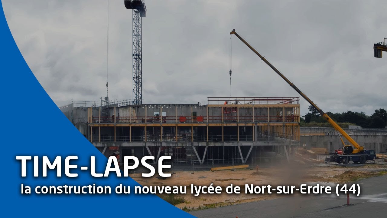 VBertheleme's tweet card. Ouverture du nouveau lycée de Nort-sur-Erdre (44)