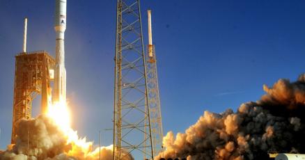 HTNBrevard's tweet card. CAPE CANAVERAL — A United Launch Alliance (ULA) Atlas V rocket carrying the Kuiper 3 mission for Amazon’s Project Kuiper lifted off on Sept. 25 at 8:09 a.m. EDT from