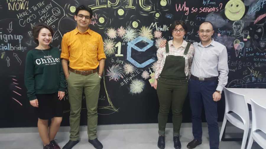 Crosspring's tweet card. Founder of Triple-E, Aryan Behzadi, shares his insights on the future of AR and explains which challenges the startup faced: