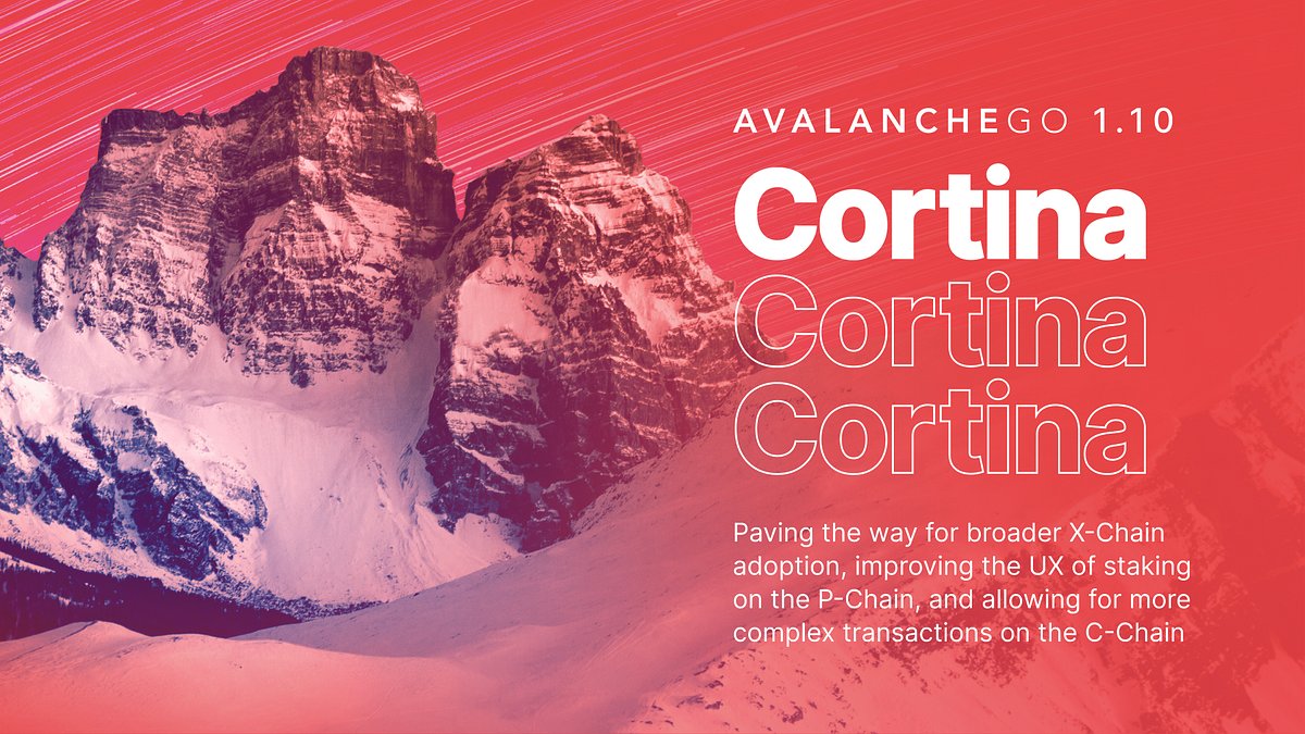 _patrickogrady's tweet card. Update (4/11/23): Cortina will activate on the Avalanche Mainnet at 11 AM ET on Tuesday, April 25th. Cortina includes protocol…