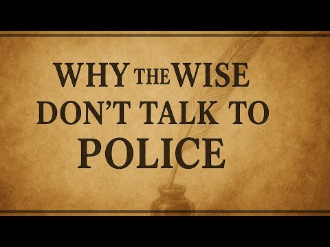 BitOgre's tweet card. Why the Wise Don't Talk to Police