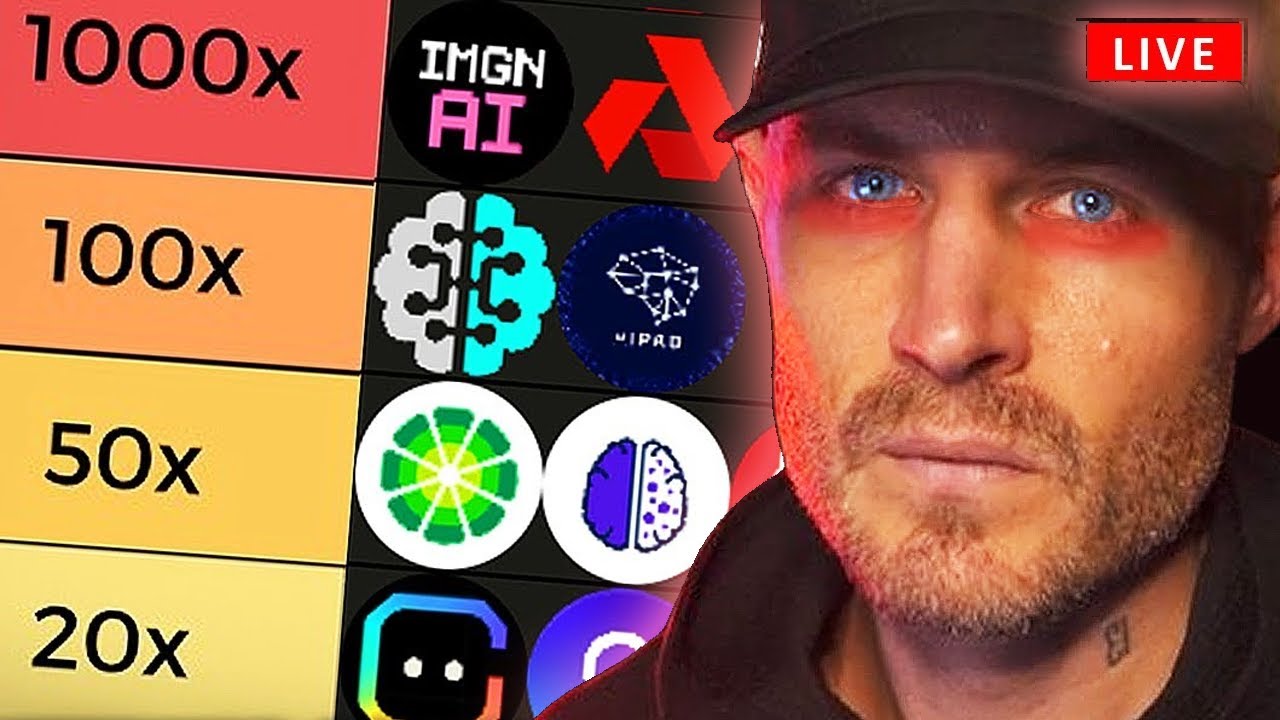 ZssBecker's tweet card. THE TOP 21 TINY Cryptos That Can 100x In 2025