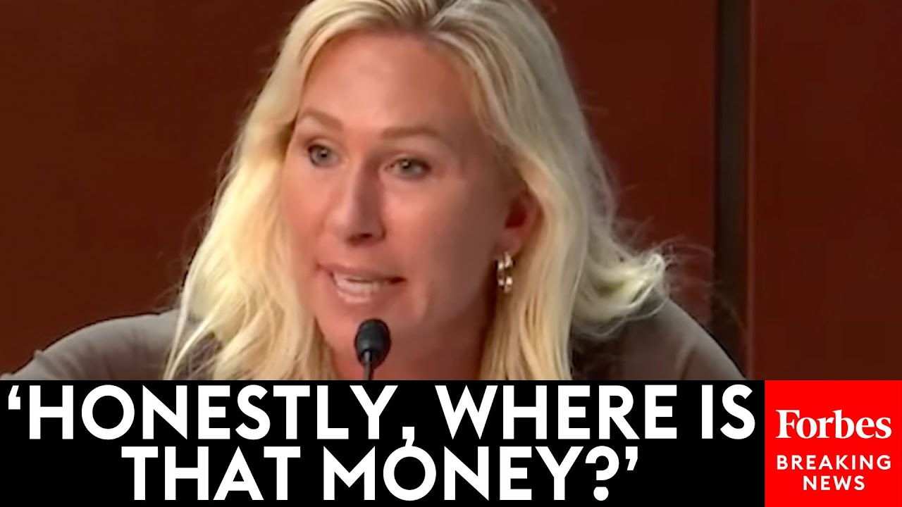 Miker46257's tweet card. 'Where Is That Money?!': Marjorie Taylor Greene Calls Out Improper...