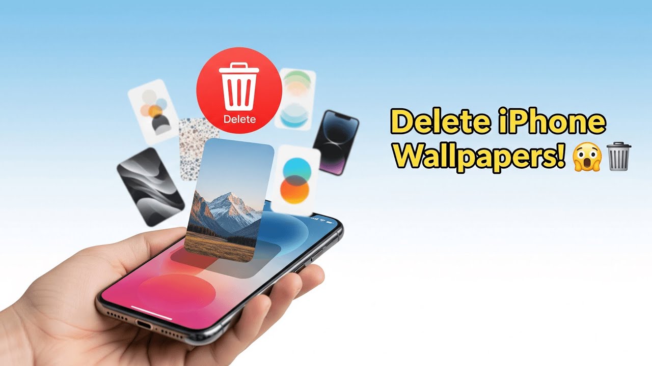 yourtechavatar's tweet card. How to Delete Wallpapers on iPhone? | Quick Guide