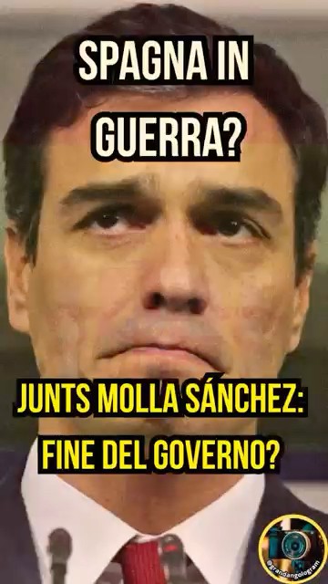 gucrostelli's tweet card. Spagna in Crisi: Barcellona Dichiarerà Guerra a Madrid? Sánchez Cade!