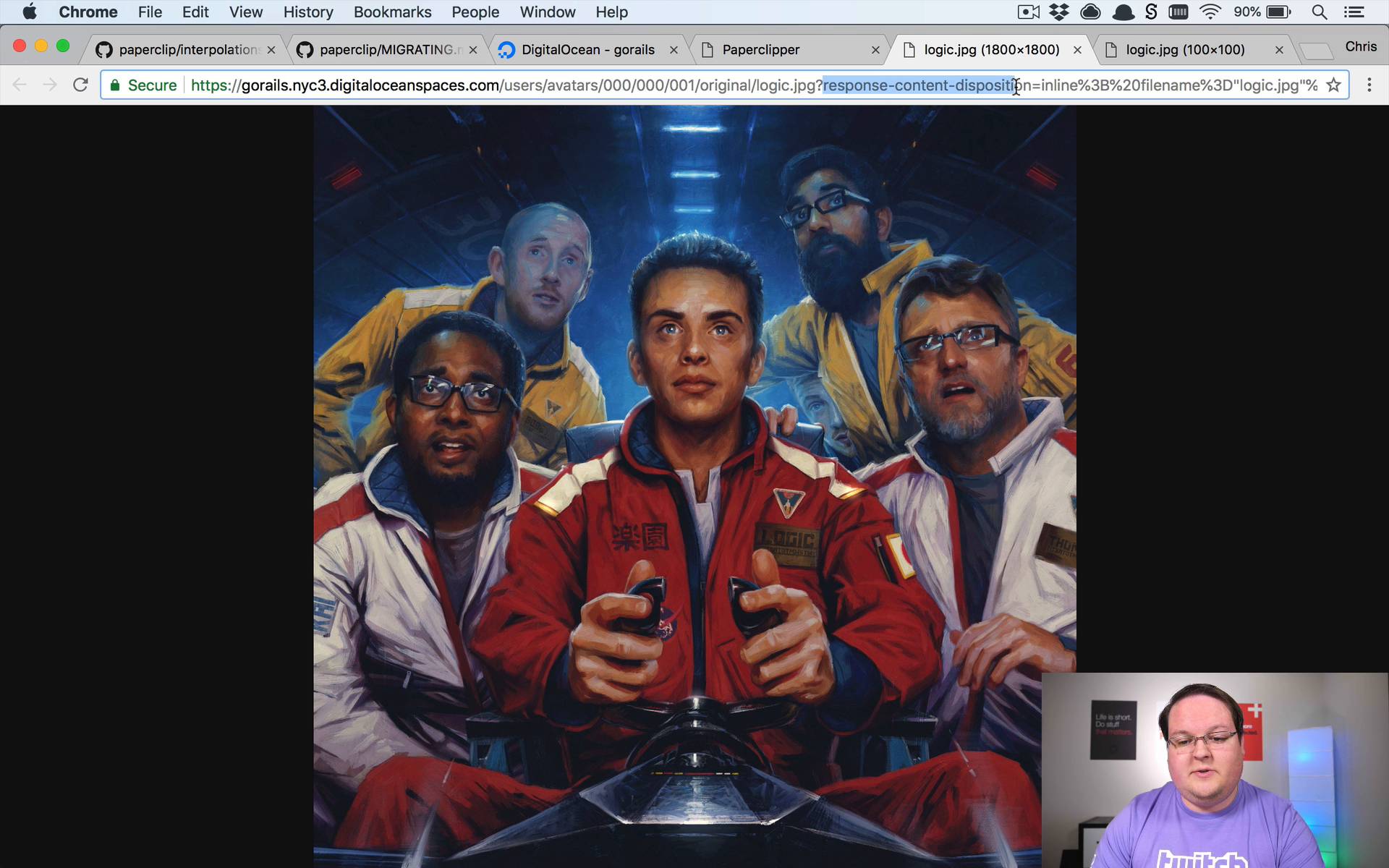 GoRails's tweet card. Now that the Paperclip gem has been deprecated, it's recommended that you migrate your apps to ActiveStorage
