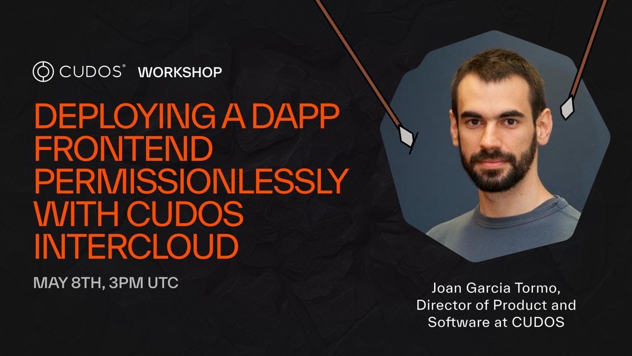 archwayDevHub's tweet card. Deploying a dApp frontendpermissionlessly with CUDOS Intercloud |...