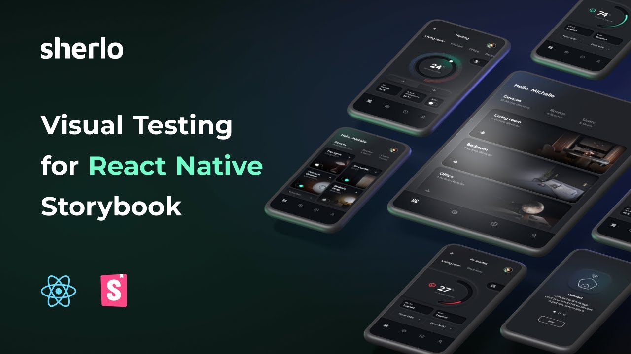 sherlo_io's tweet card. Meet Sherlo - Visual Testing for React Native Storybook