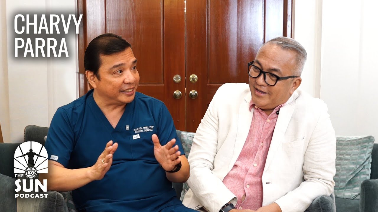 upsilonsigmaphi's tweet card. Charvy Parra: Physical Therapist | The Sun Podcast Ep. 3