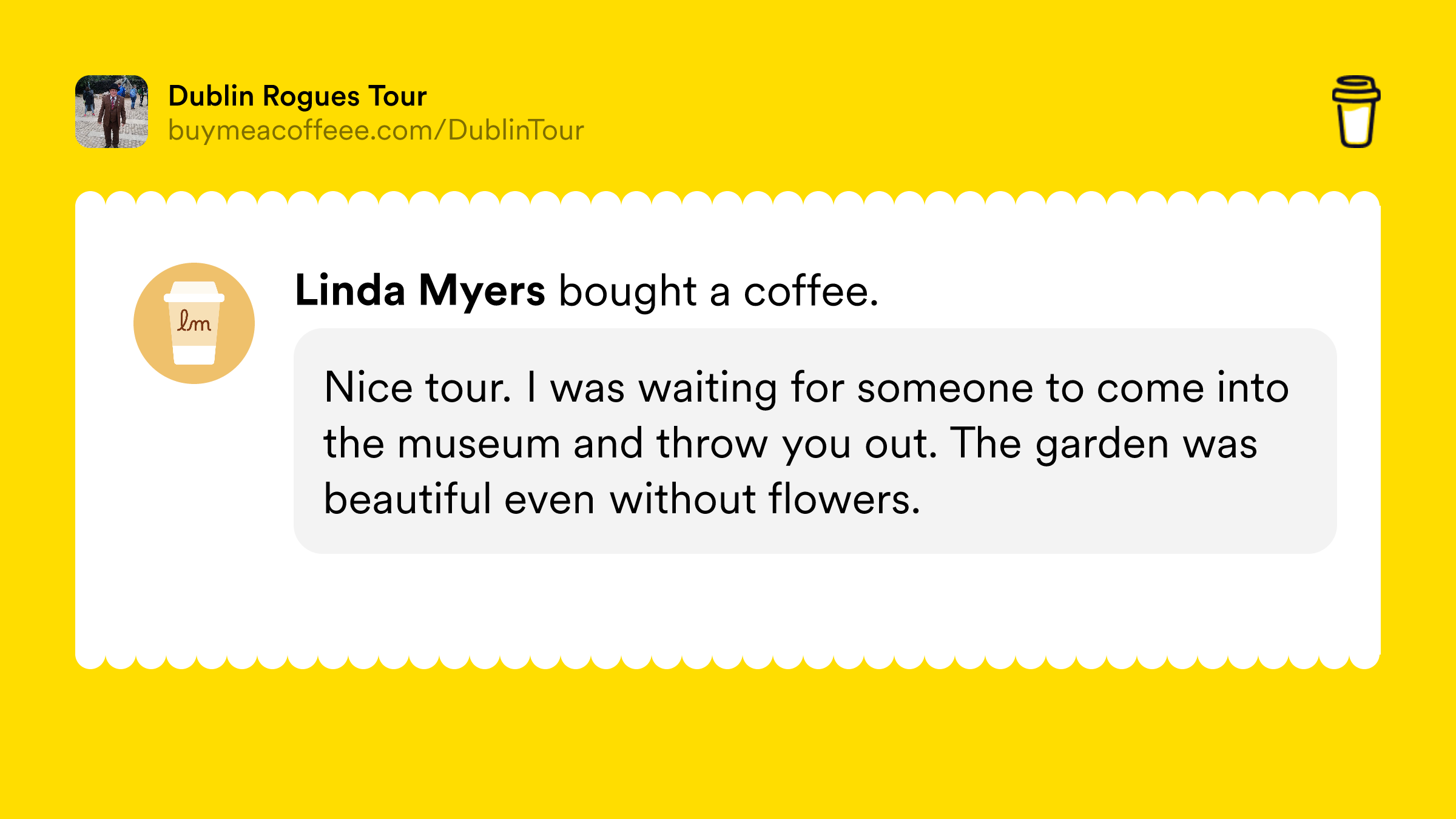 davekavanagh2's tweet card. Hey 👋 I just created a page here. You can now buy me a coffee!