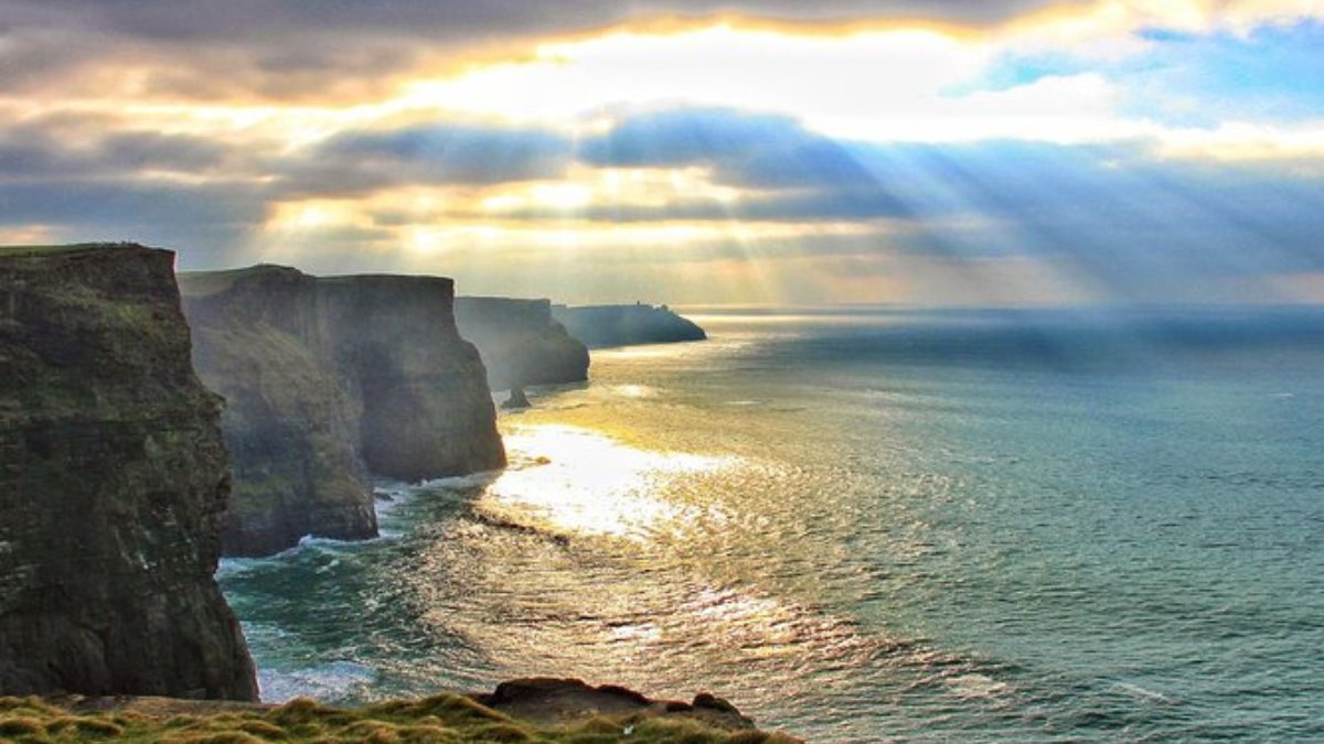 davekavanagh2's tweet card. Which famous movies was made at the Cliffs of Moher. - The Cliffs of Moher, standing tall and majestic on the western coast of Ireland, have