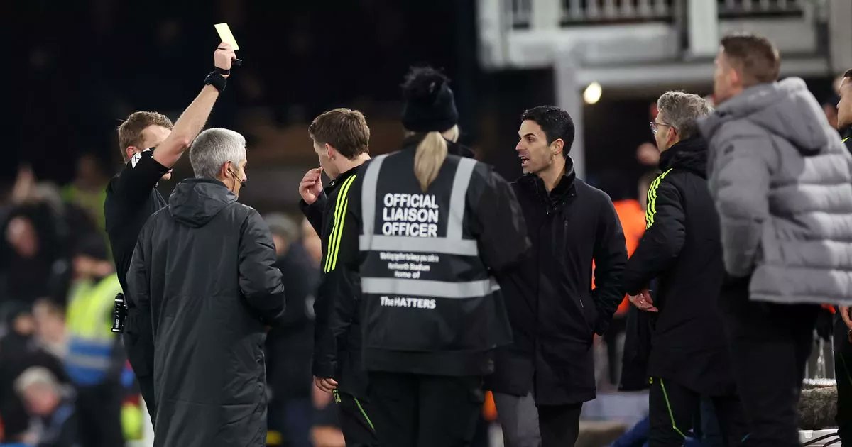 kayakaynak97's tweet card. Mikel Arteta received a third yellow card and faces a pitch side ban for Arsenal's trip to Aston Villa as football.london explains what differences this will make for the matchday procedure.