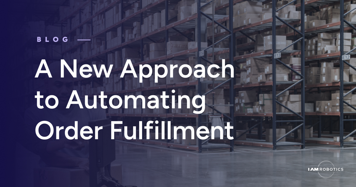 IAMRobotics's tweet card. Explore how robots streamline and automate the order fulfillment process, improving efficiency and accuracy in warehouse operations.