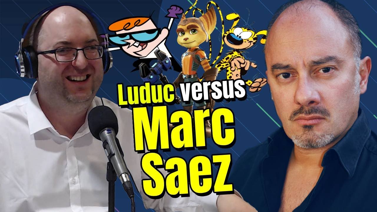 saezmarc's tweet card. Luduc versus Marc Saez (ENTREVUE)