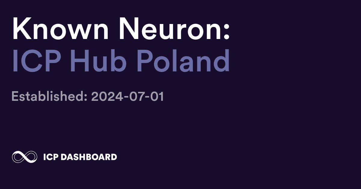 kprodevz's tweet card. A known neuron in the Internet Computer’s Network Nervous System (NNS), with a name and optional description, included in the list of known neurons.