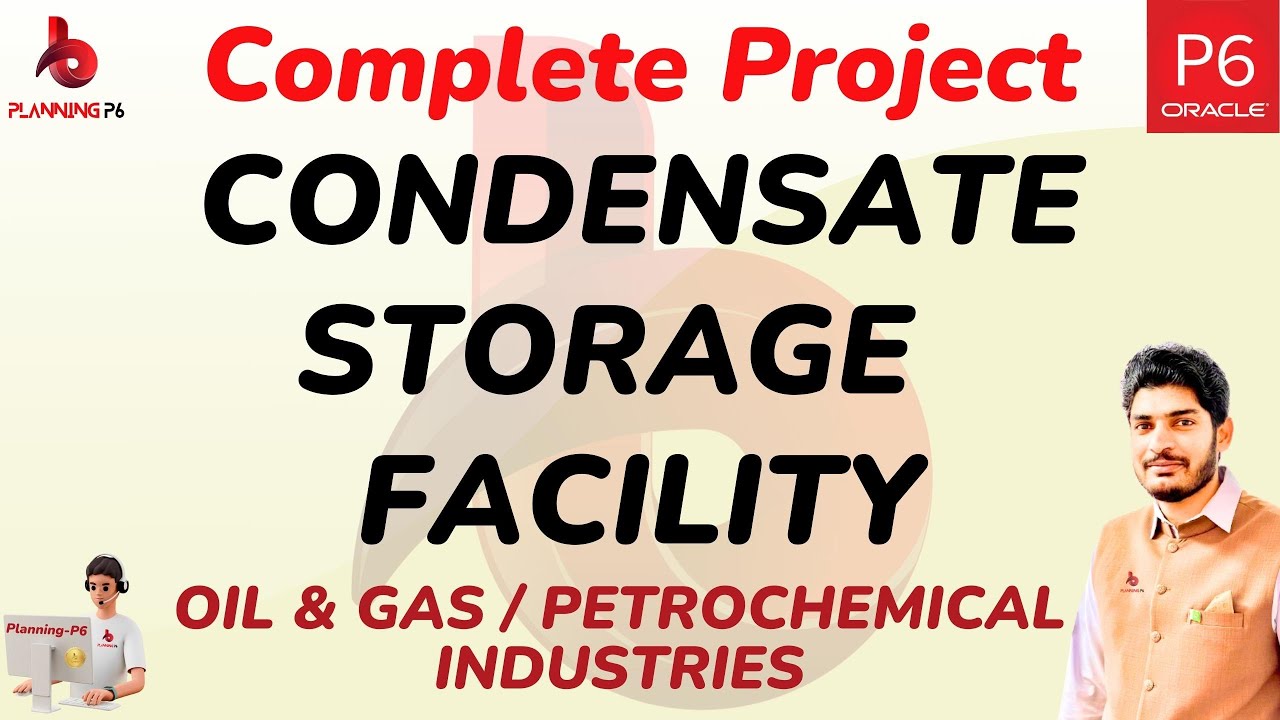 Planningp6's tweet card. How to create Complete Project of Oil & Gas Condensate Storage Tanks...