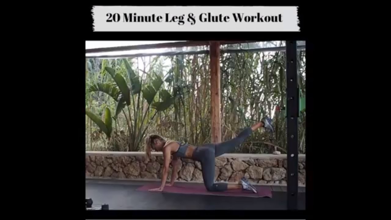 PTwPrecision's tweet card. 20 Minute Leg & Booty Building Workout