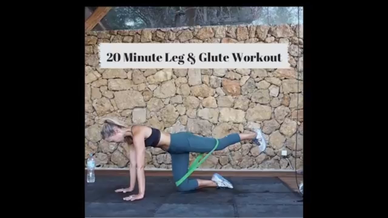 PTwPrecision's tweet card. 20 Minute Leg & Glute Workout