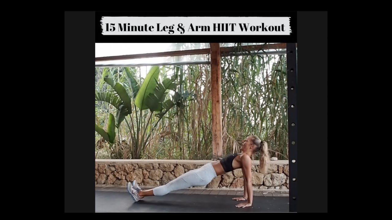 PTwPrecision's tweet card. 15 minute HIIT for super toned arms and legs