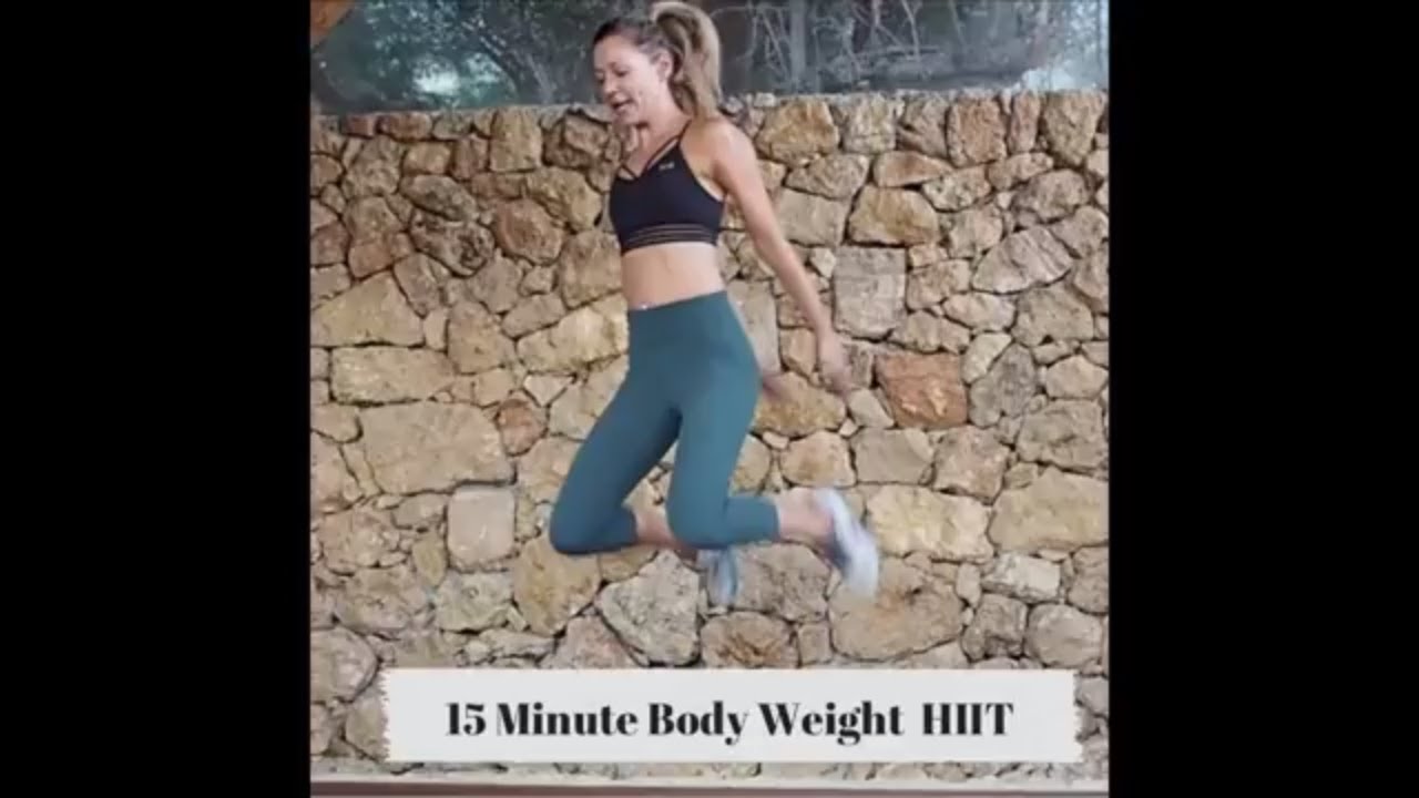 PTwPrecision's tweet card. 15 Minute Full Body Fat Burning HIIT with low impact options