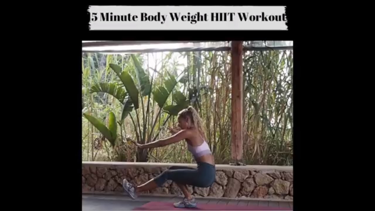 PTwPrecision's tweet card. 15 Minute Body Weight HIIT for Fat Burning