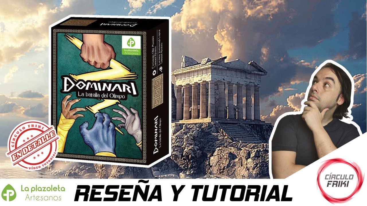 CirculoFriki33's tweet card. ⭕ Dominari: La Batalla del Olimpo ⚡ Reseña, Cómo se juega / Tutorial...