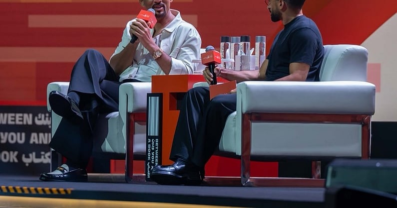 gulf_news's tweet card. His life is an open book or so his avid fans felt after watching him speak from his heart