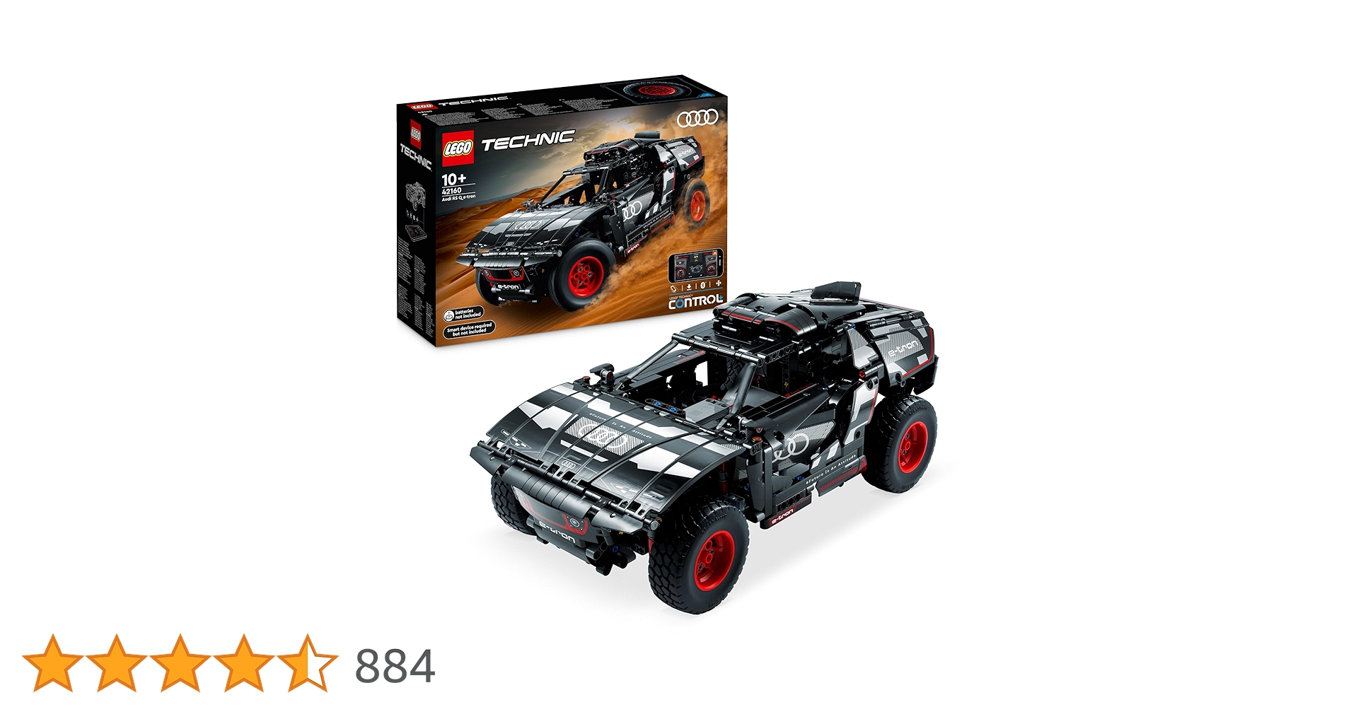 1paveseinVeneto's tweet card. "I bambini, le bambine, i ragazzi e le ragazze che amano le macchine telecomandate da rally possono mettere alla prova le loro abilità costruendo il modellino di auto LEGO Technic Audi RS Q e-tron...
