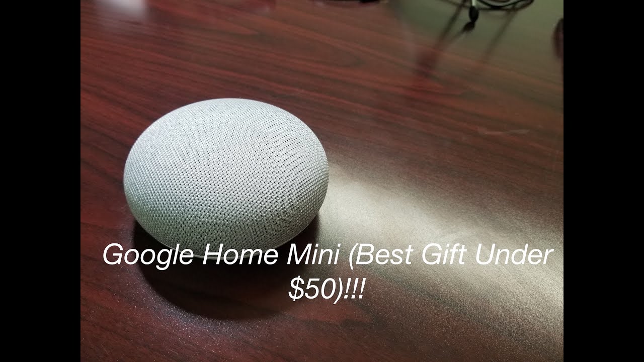 Infinity__Tech's tweet card. The Best Gift Under $50!! (Google Home Mini)